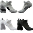 Cotton Blend Ankle Socks – Black, White & Gray | Short & Middle Tube