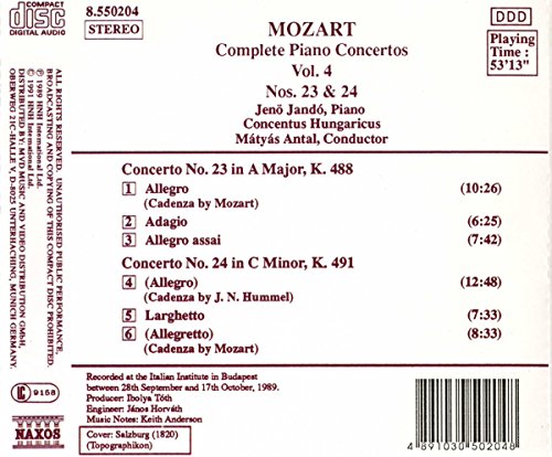 Complete piano concertos, vol 4