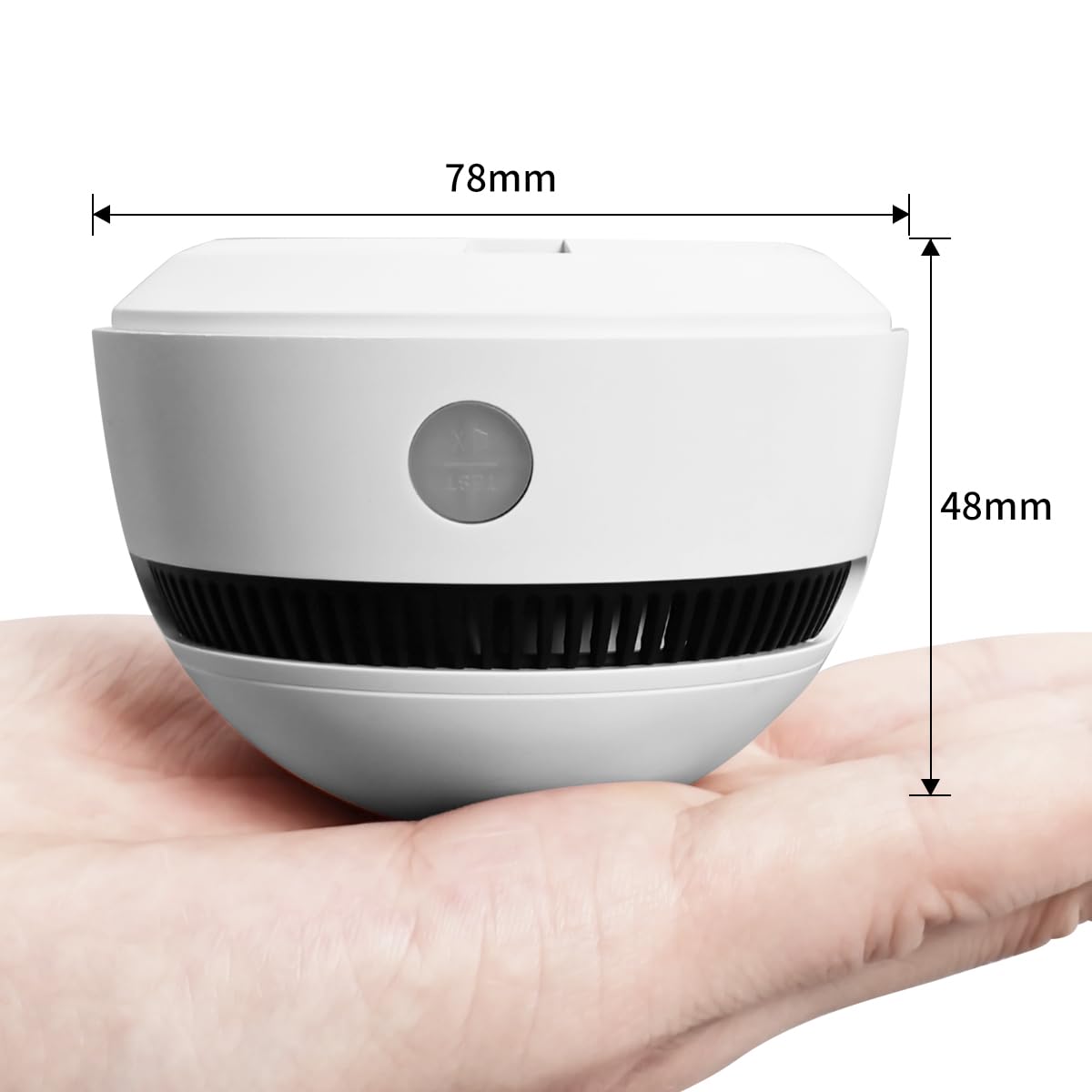 10-Year Battery Smoke Detector for Home | 85dB Fire Alarm, Military-Grade Photoelectric Sensor Reduces 70% False Alarms | Passed CE/ULC Tests | Easy Install (Adhesive/Screws) (1) 🍁 All In One Marketplace Canada
