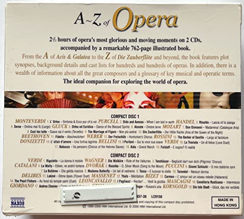 A-Z of Opera + Book