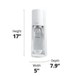 SodaStream Terra Sparkling Water Maker Bundle (White), with CO2, DWS Bottle, and Bubly Drops Flavors 🍁 All In One Marketplace Canada