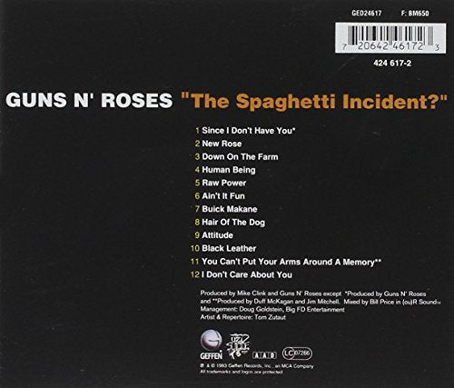Guns N' Roses / The Spaghetti Incident - CD (Used)