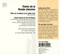 Chants De La Liturgie Slavonne