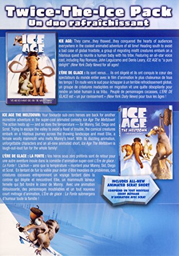 Ice Age: DVD 2-Pack (Ice Age + Ice Age: The Meltdown) / L'ère de glace: Duo DVD (L'ère de glace + L'ère de glace: La fonte) - DVD (Used)