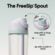 Owala FreeSip Tritan Insulated Stainless Steel Water Bottle with Straw, BPA-Free Sports Water Bottle, Great for Travel, 25 Oz, Open Air 🍁 All In One Marketplace Canada