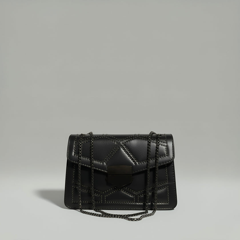 Elegant Aura Crossbody Bag – Chic Chain Strap & Luxurious Leather | Rotta