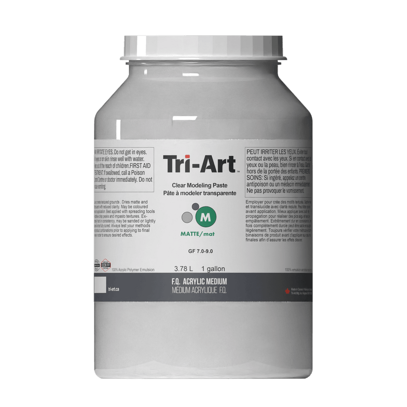 Tri-Art Mediums - Modeling Paste Clear
