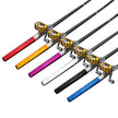 Mini fishing rod, portable pen fishing - 1 meters