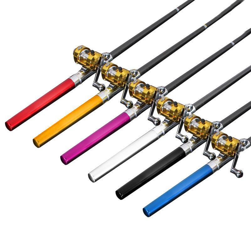 Mini fishing rod, portable pen fishing - 1 meters