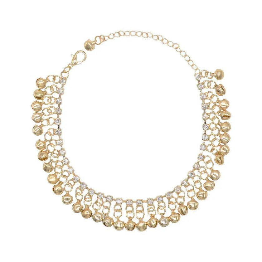 Retro Ethnic Style Beach Leisure Street Personality Drop Anklet
