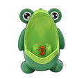 Wall Mounted Potty Trainer Toilet Frog Toddler Boy Urinal with Aiming Target