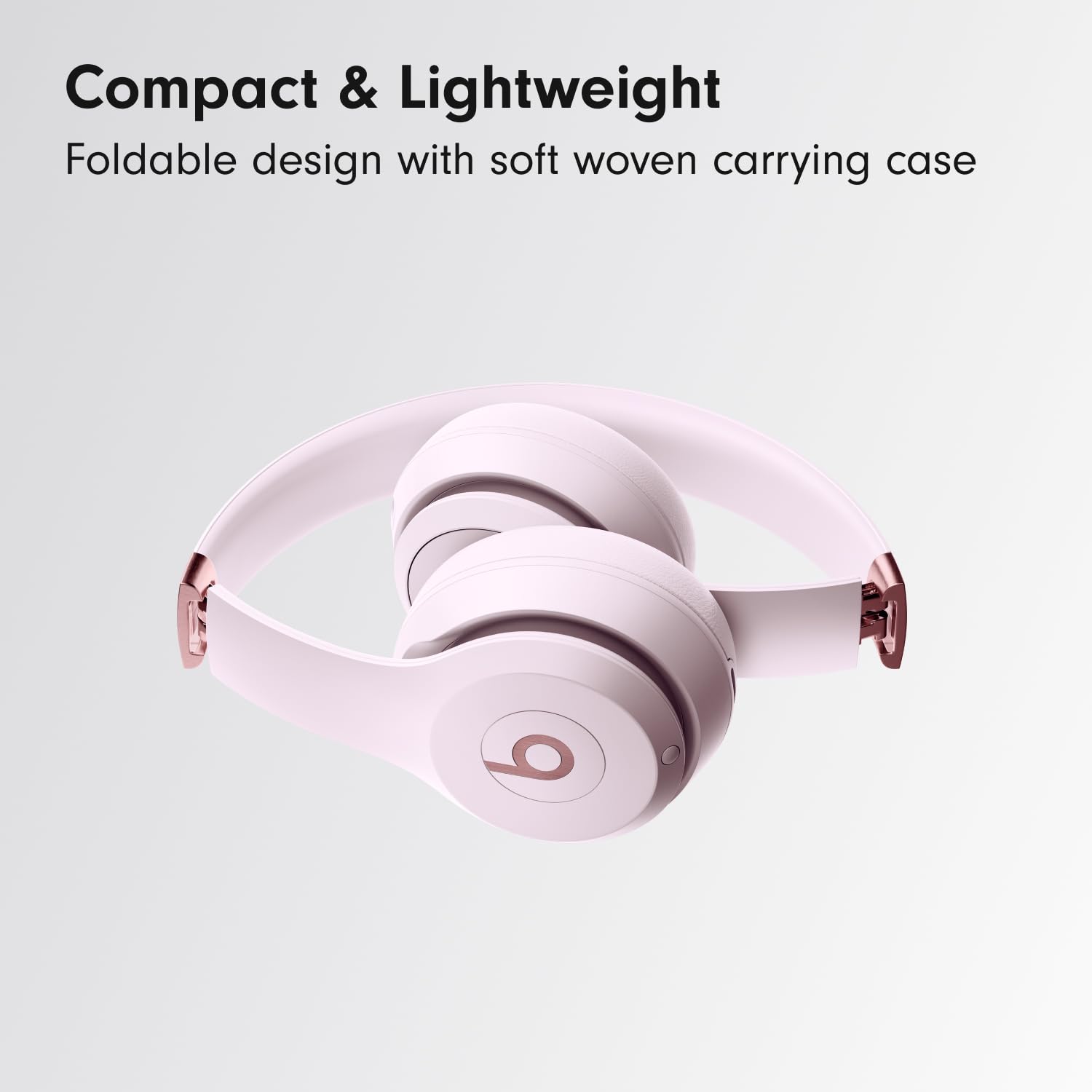 Beats Solo 4 - Wireless Bluetooth On-Ear Headphones, Apple & Android Compatible, Up to 50 Hours of Battery Life - Cloud Pink 🍁 All In One Marketplace Canada