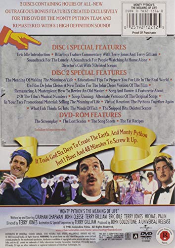 Monty Python's The Meaning Of Life (Special Edition) - DVD