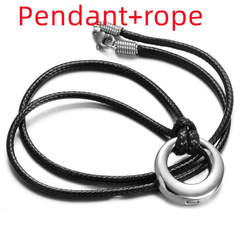 Round Perfume Bottle Pendant
