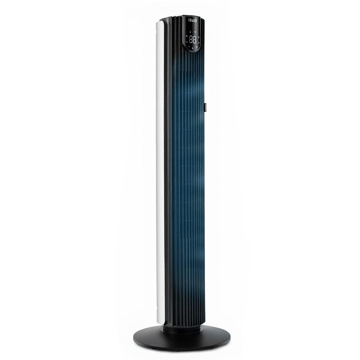 Levoit Smart 42 Inch Tower Fan for Bedroom, 26ft/s Standing Bladeless Fan, Quiet 25dB, 90° Oscillation, Brushless DC Motor, 12 Speeds, 4 Modes, 24H Timer with APP, Works with Alexa 🍁 All In One Marketplace Canada