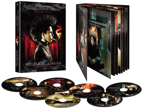Stieg Larsson's Dragon Tattoo Trilogy: Extended Edition (The Girl with the Dragon Tattoo / The Girl Who Played with Fire / The Girl Who Kicked the Hornet's Nest) (Sous-titres français)