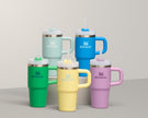 Stanley Quencher H2.0 Tumbler with Handle and Straw 20 oz Flowstate 3-Position Lid Cup Holder Compatible for Travel Insulated Stainless Steel Cup BPA-Free Lilac 🍁 All In One Marketplace Canada