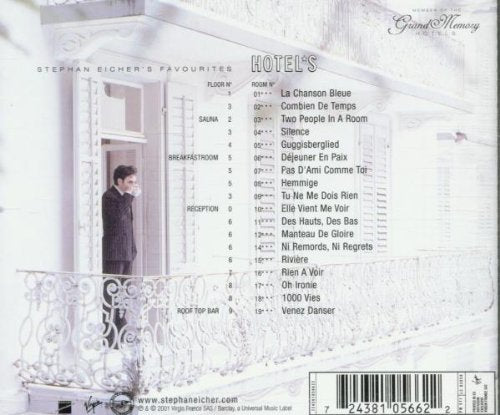 Stephan Eicher / Hotel's - CD (Used)