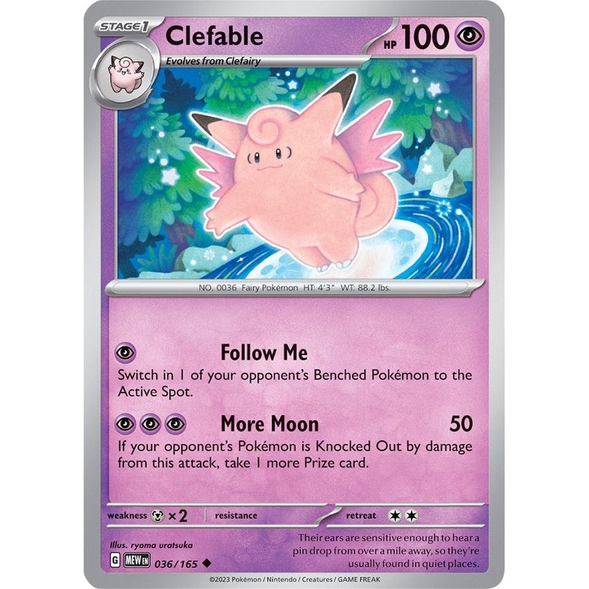 Clefable (036/165) (MEW)