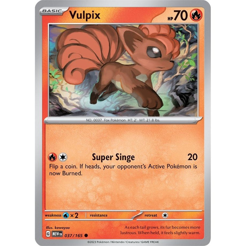 Vulpix (037/165) (MEW)