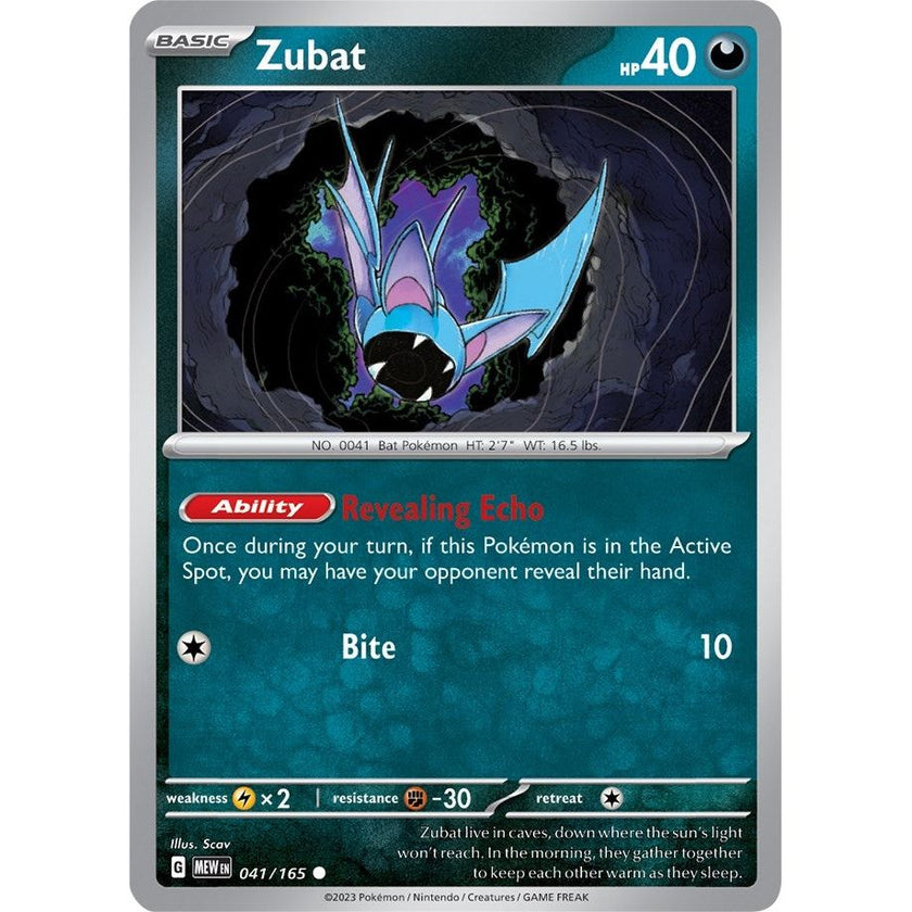 Zubat (041/165) (MEW)