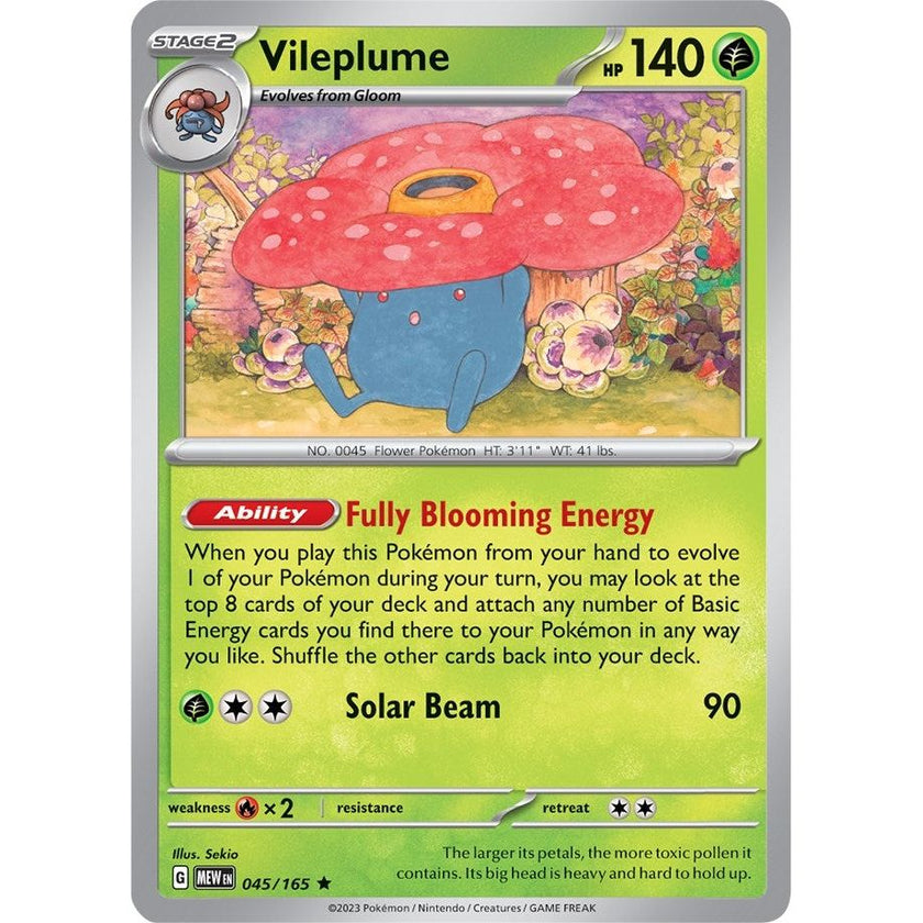 Vileplume (045/165) (MEW)