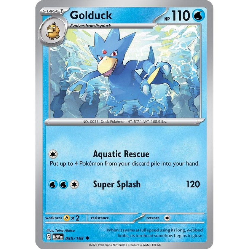 Golduck (055/165) (MEW)