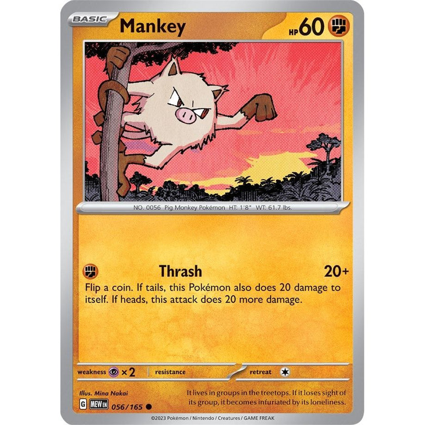 Mankey (056/165) (MEW)