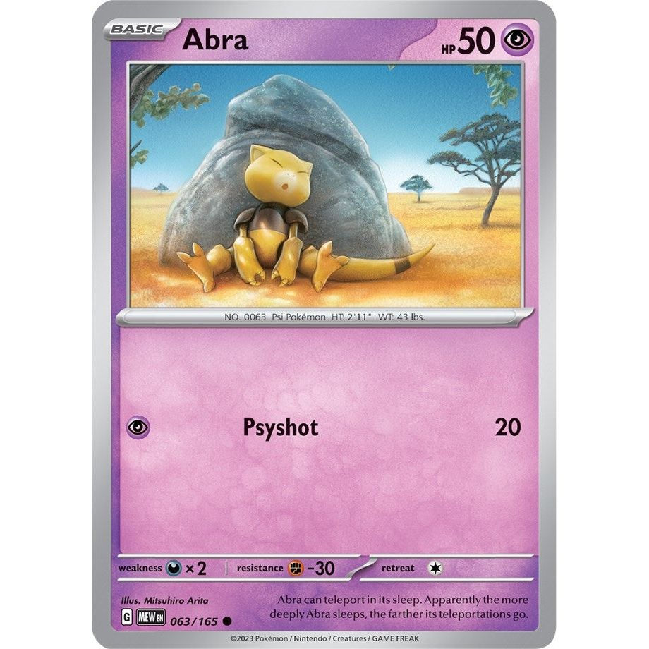 Abra (063/165) (MEW)