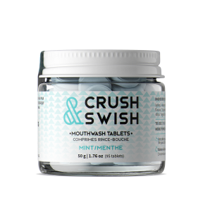 Nelson Naturals - Crush & Swish Mouthwash Tablets (50g)