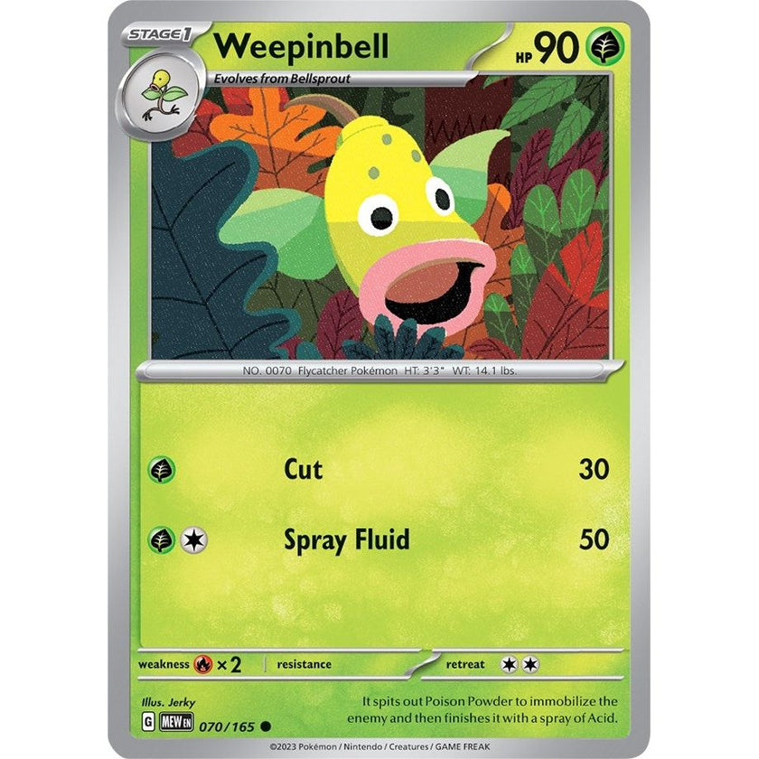 Weepinbell (070/165) (MEW)