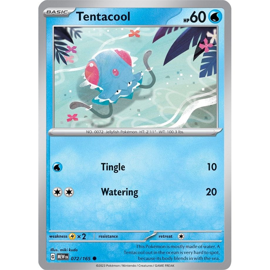 Tentacool (072/165) (MEW)