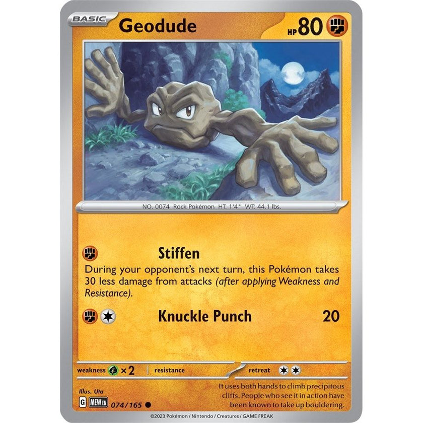 Geodude (074/165) (MEW)