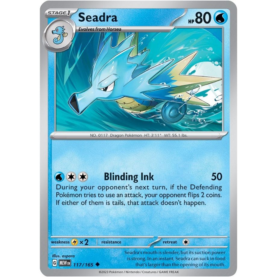 Seadra (117/165) (MEW)