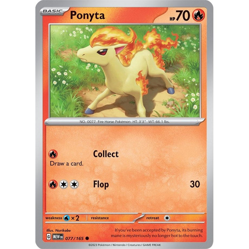Ponyta (077/165) (MEW)