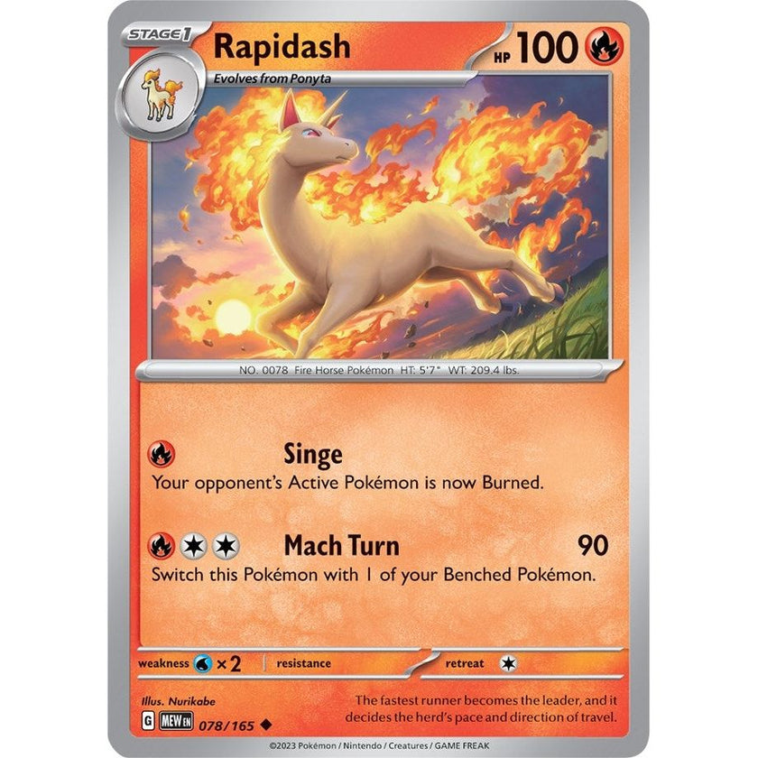 Rapidash (078/165) (MEW)