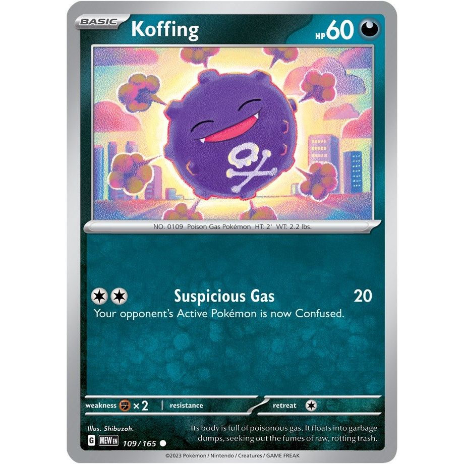 Koffing (109/165) (MEW)