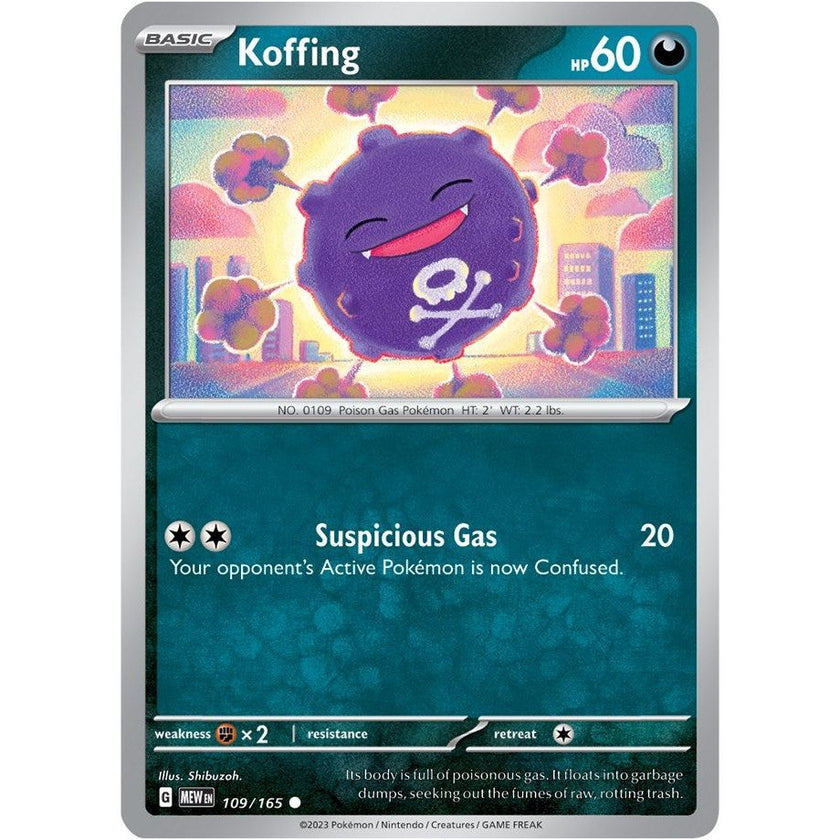 Koffing (109/165) (MEW)
