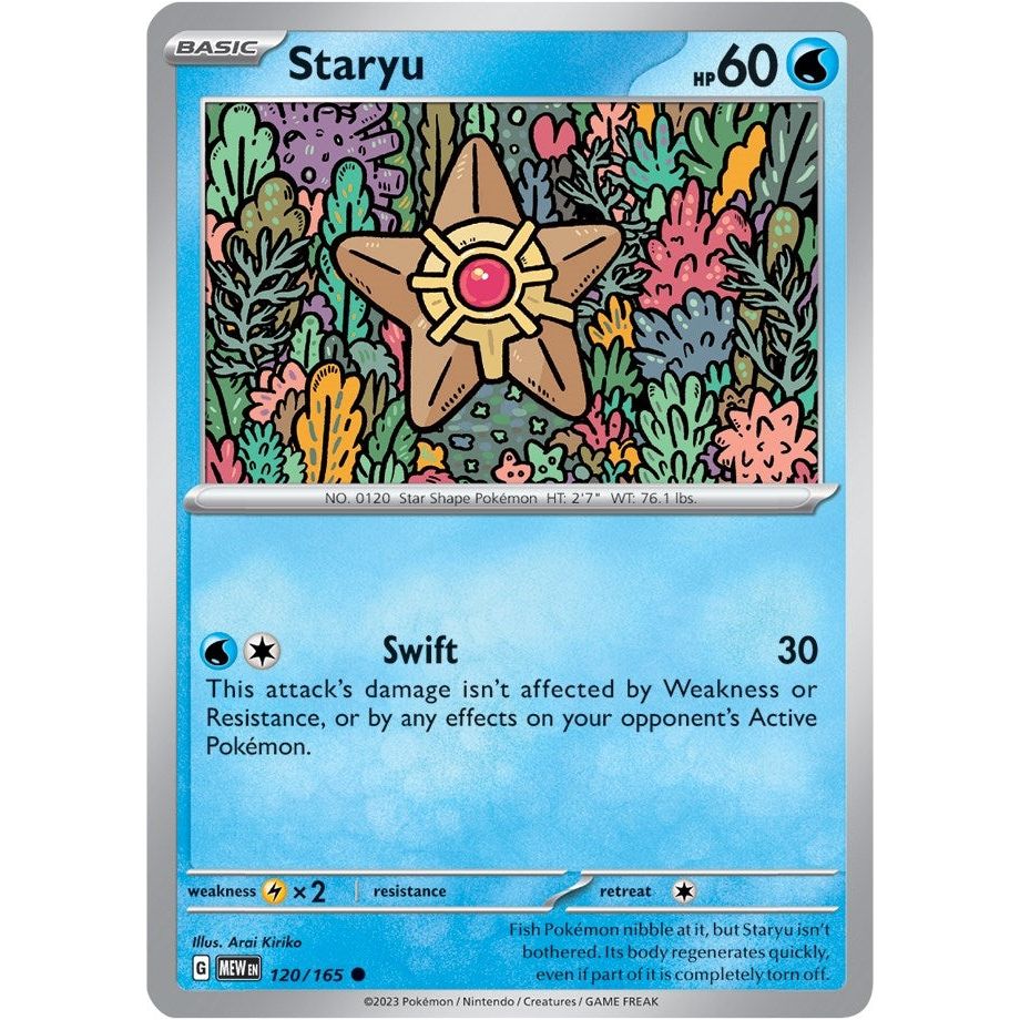 Staryu (120/165) (MEW)
