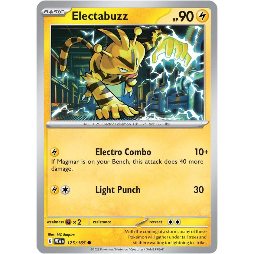 Electabuzz (125/165) (MEW)