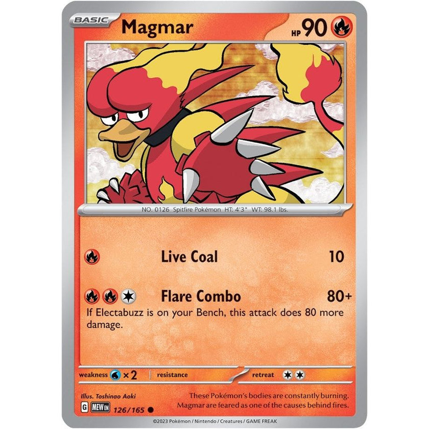 Magmar (126/165) (MEW)