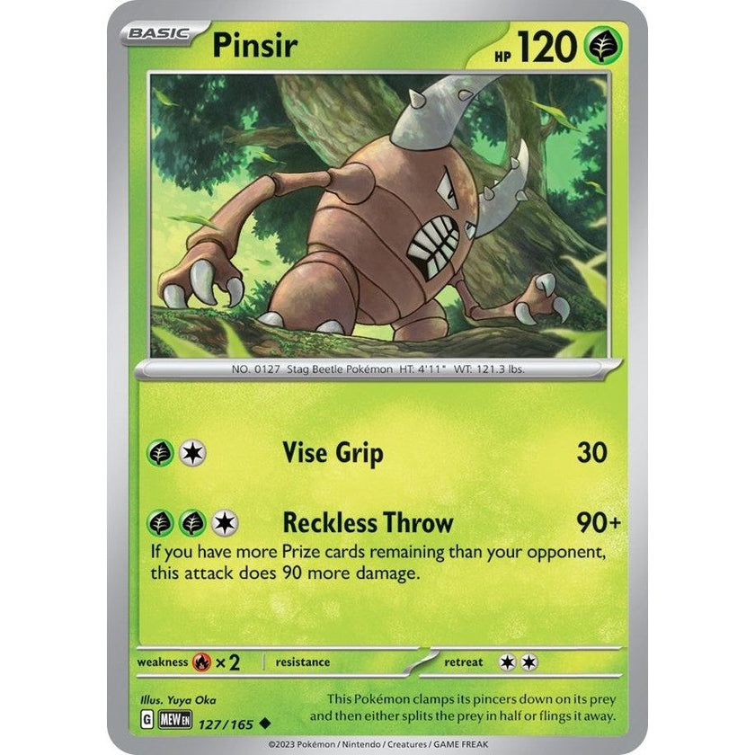 Pinsir (127/165) (MEW)
