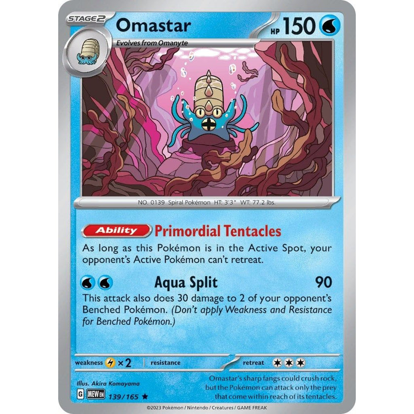 Omastar (139/165) (MEW)