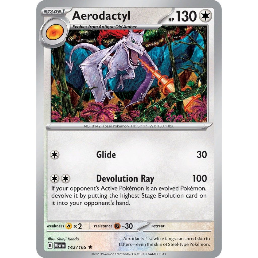 Aerodactyl (142/165) (MEW)