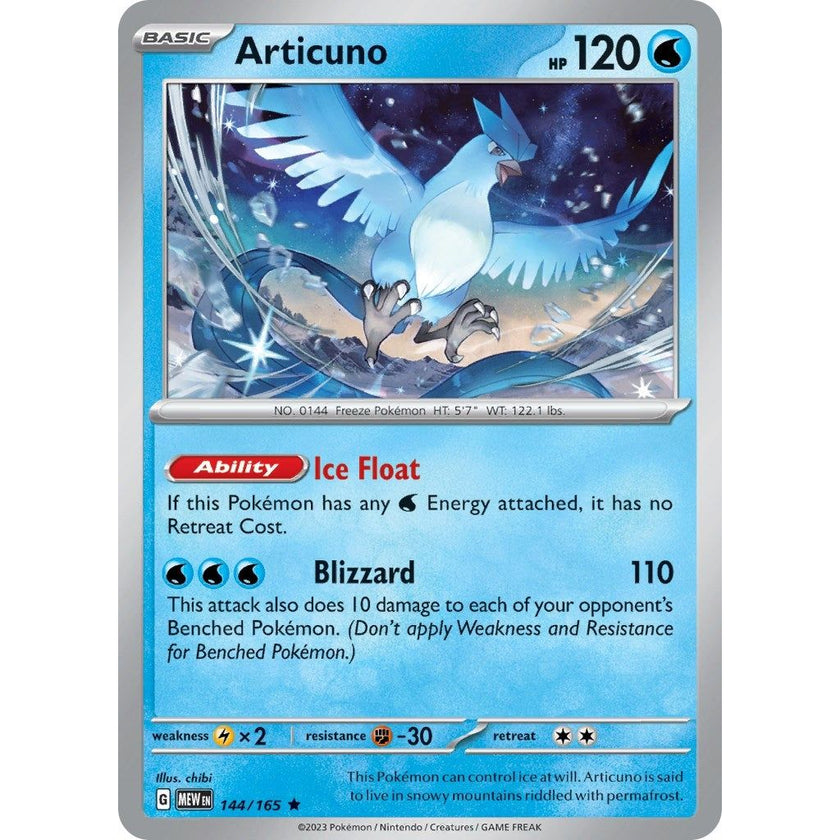 Articuno (144/165) (MEW)