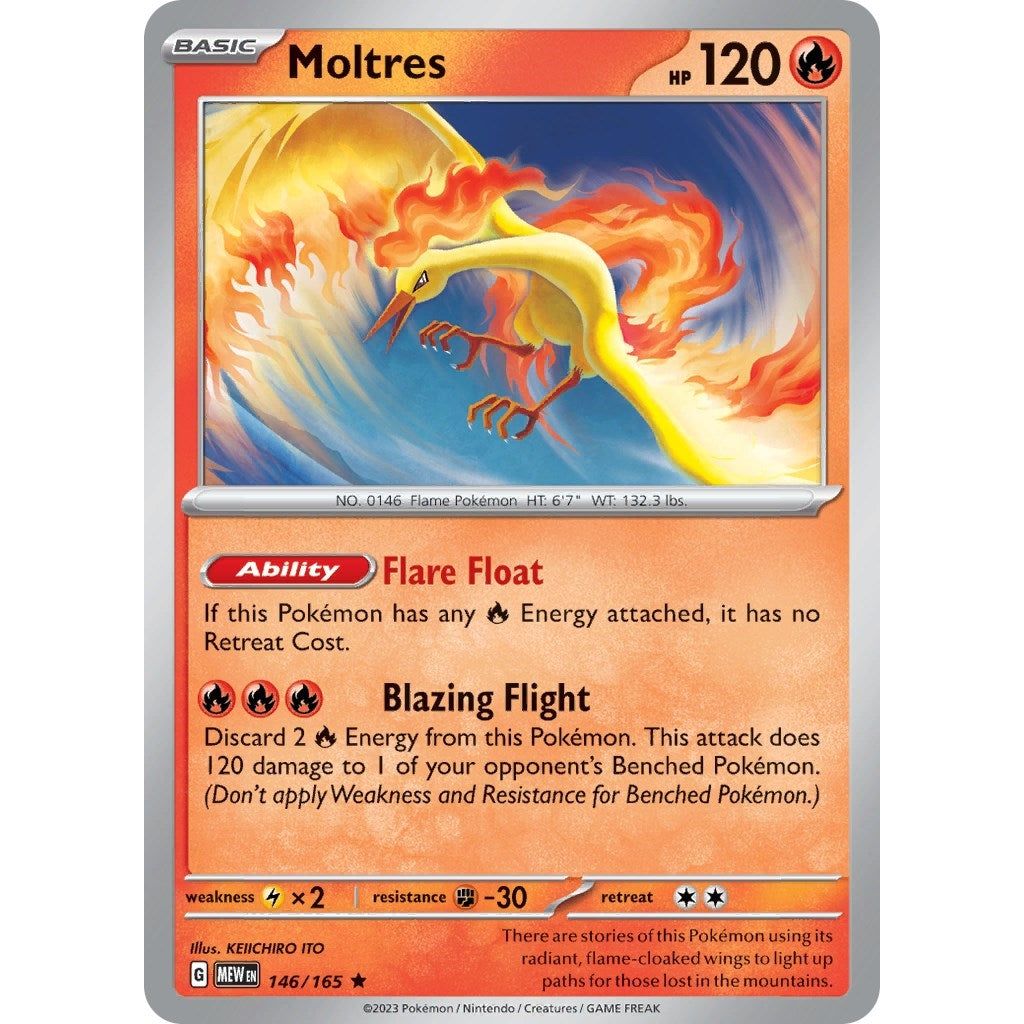 Moltres (146/165) (MEW)