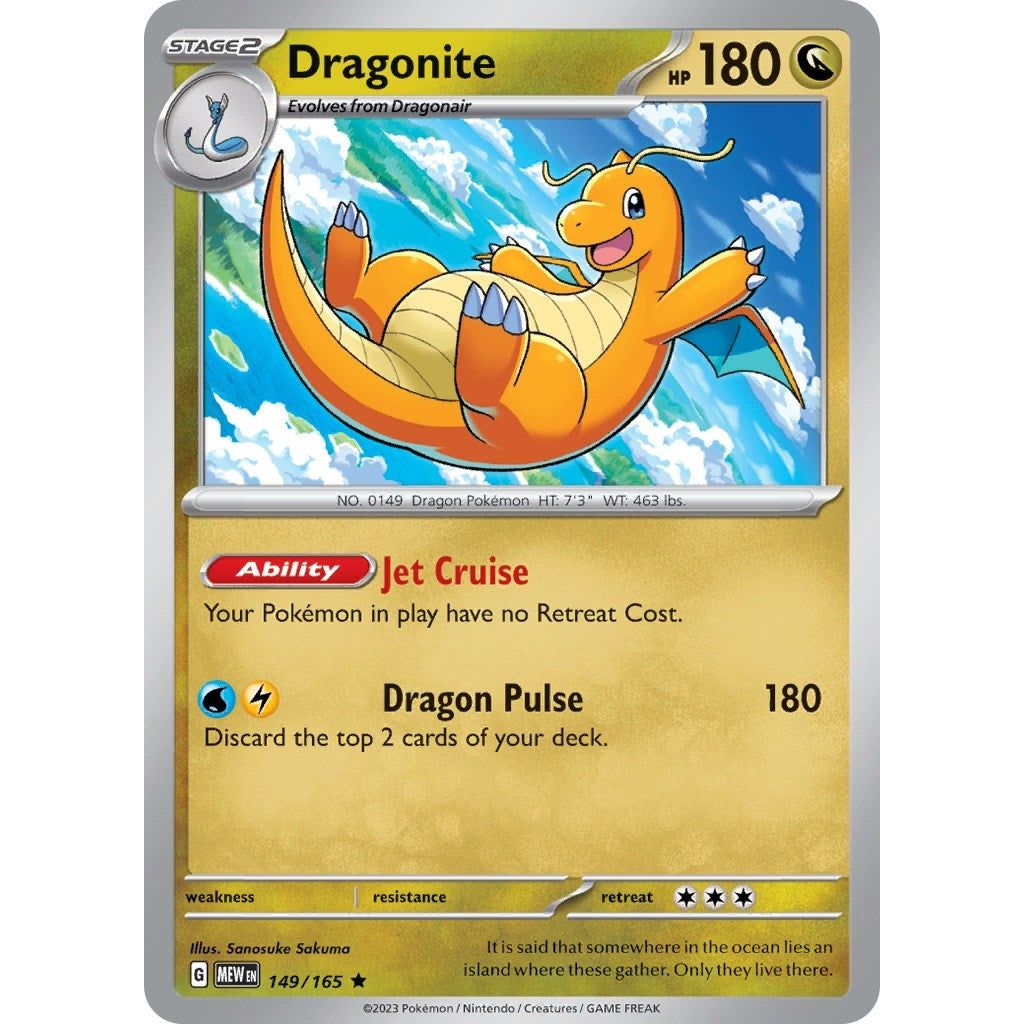 Dragonite (149/165) (MEW)