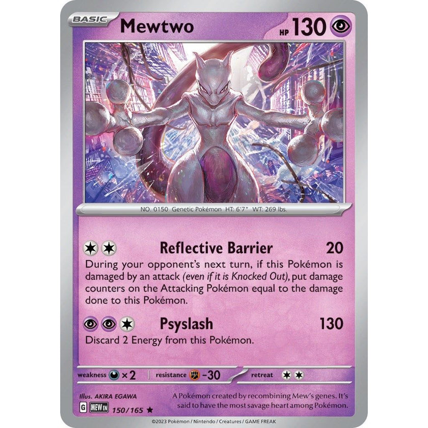 Mewtwo (150/165) (MEW)