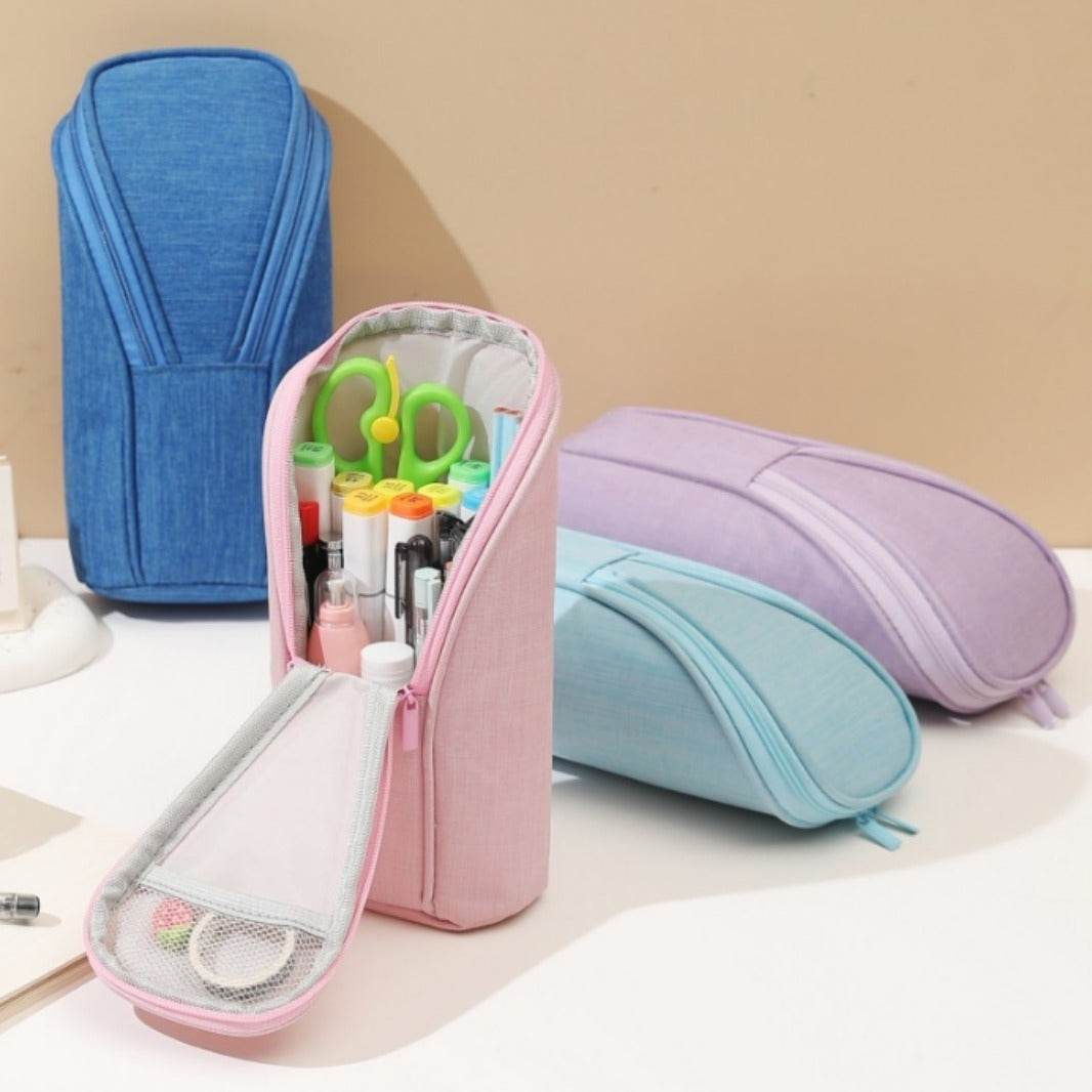 School Stationery Case Organizer Bag Pen Cute Pencil Pouch