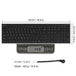 Arteck 2.4G Wireless Keyboard Stainless Steel Ultra Slim Full Size Keyboard with Numeric Keypad for Computer/Desktop/PC/Laptop/Surface/Smart TV and Windows 10/8/ 7 Built in Rechargeable Battery 🍁 All In One Marketplace Canada